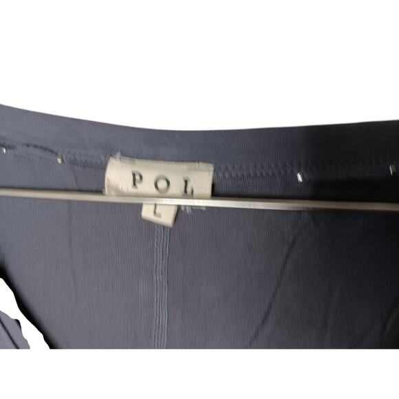 New POL Sequin "Good News" Sleeveless Top  Studded Large - Picture 8 of 13